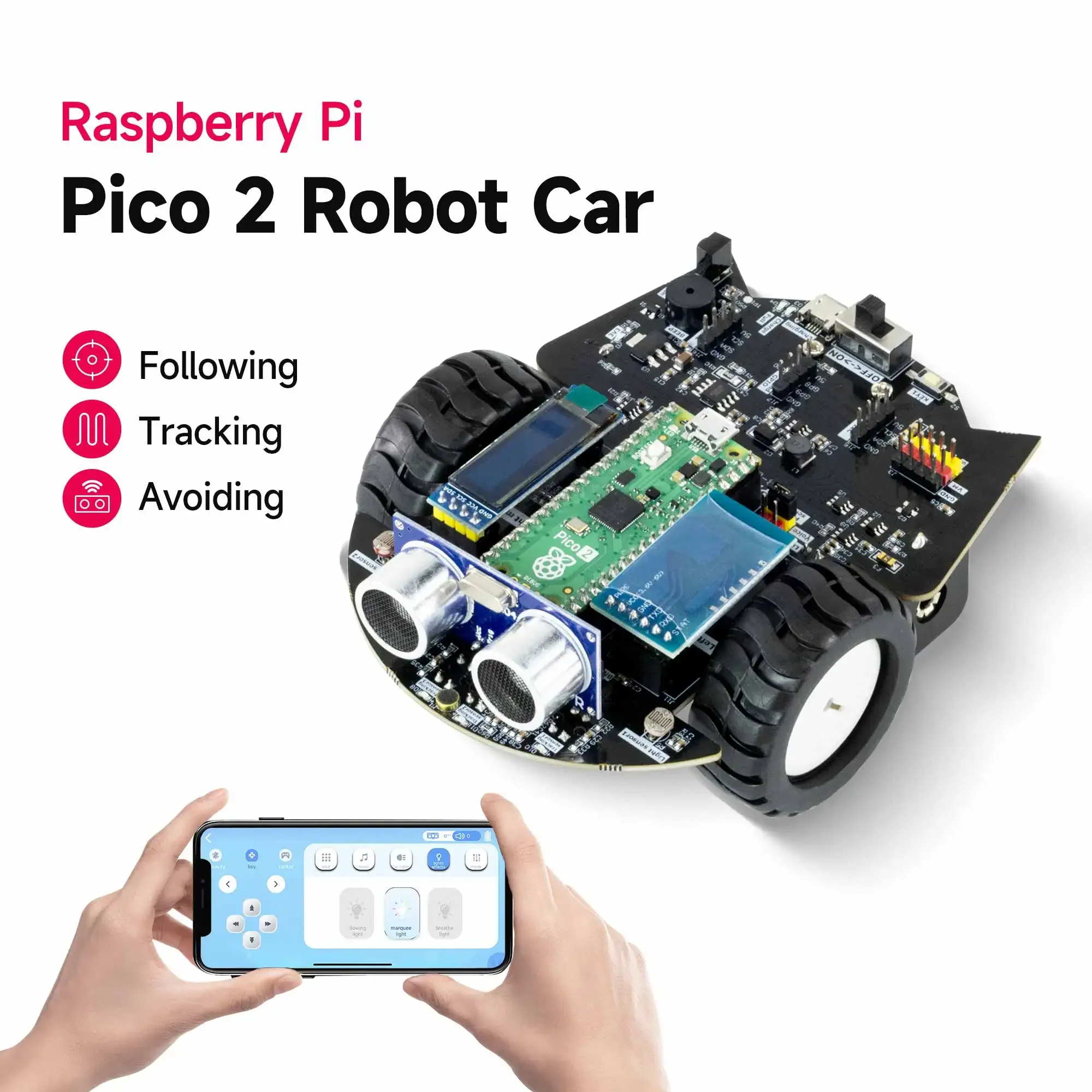 Yahboom Raspberry Pi Pico 2 Ro - Raspberry Pi Kit recension och pris