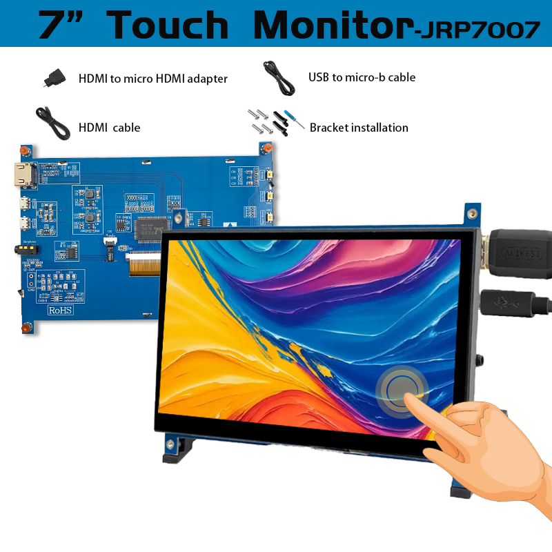 IPS 7Inch HDMI-compatible Moni - Raspberry Pi 4 recension och pris