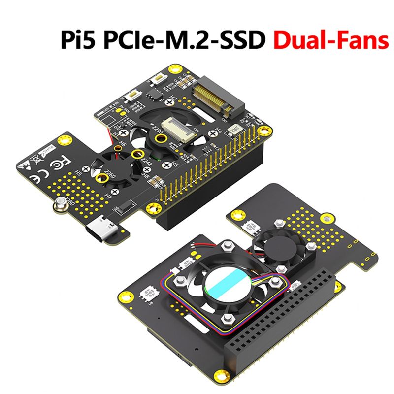 For Raspberry Pi 5 Pcie To M.2 - Pi 5 Case recension och pris