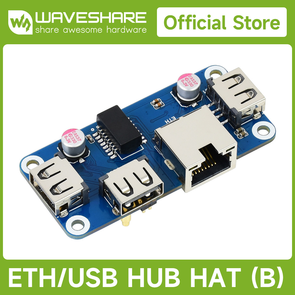 Waveshare USB HUB HAT (B) 4x p - Pi Zero recension och pris
