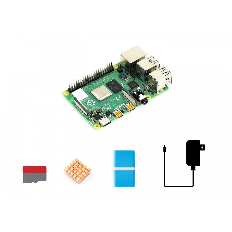 Raspberry Pi 4 Model B Starter - Pi 4 Case recension och pris