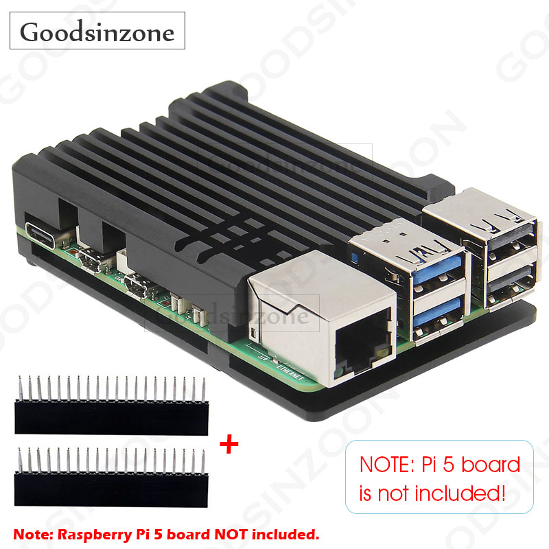 Raspberry Pi 5 Aluminum Armor  - Pi 5 Case recension och pris