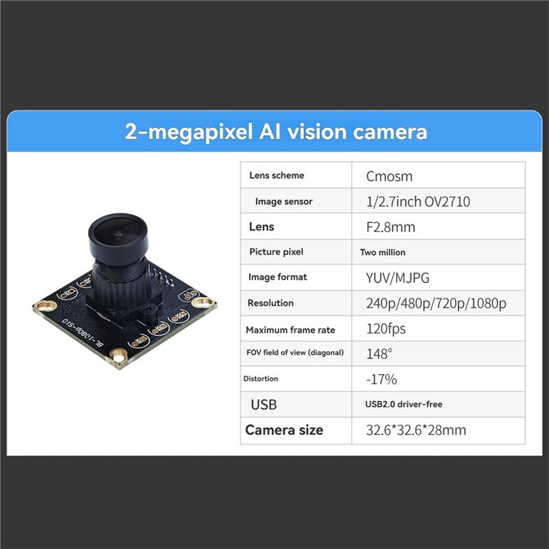 A98Z 2MP USB Camera Module OV2 - Pi Camera Module recension och pris