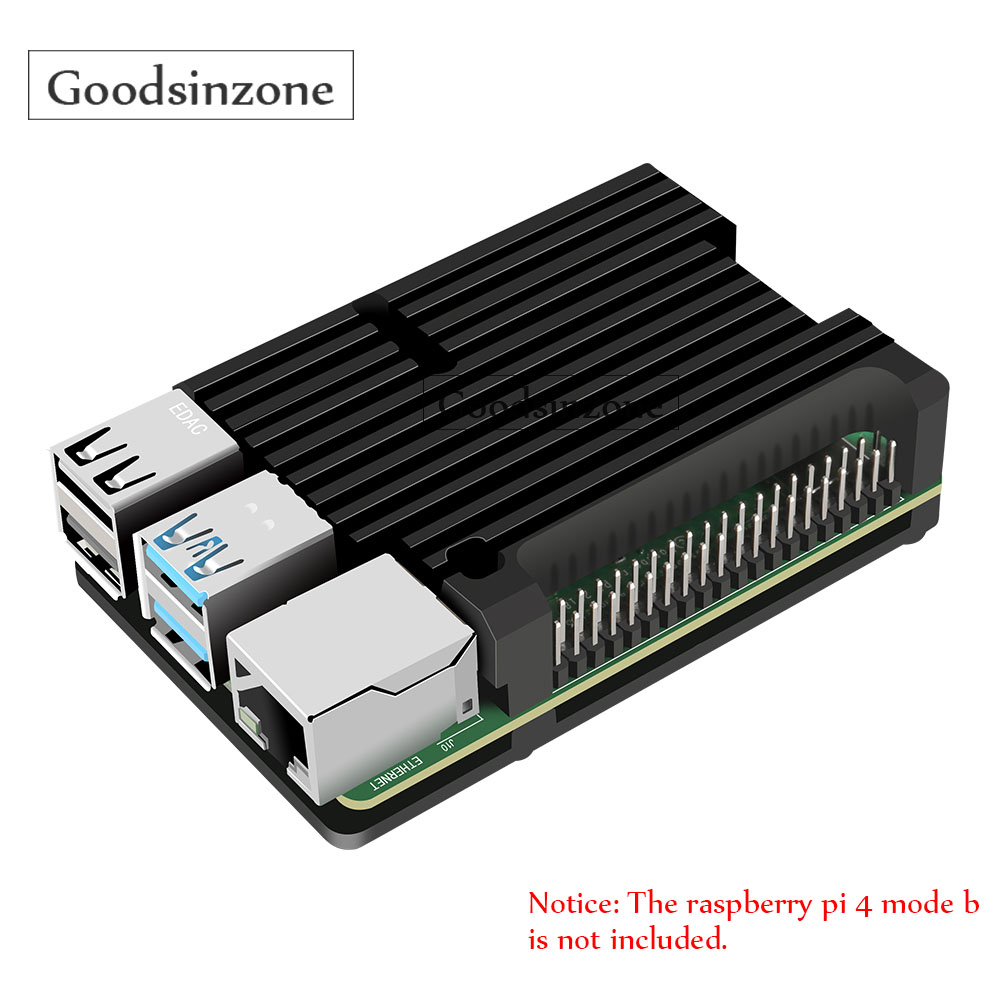 Armor Aluminum Case for Raspbe - Pi 4 Case recension och pris