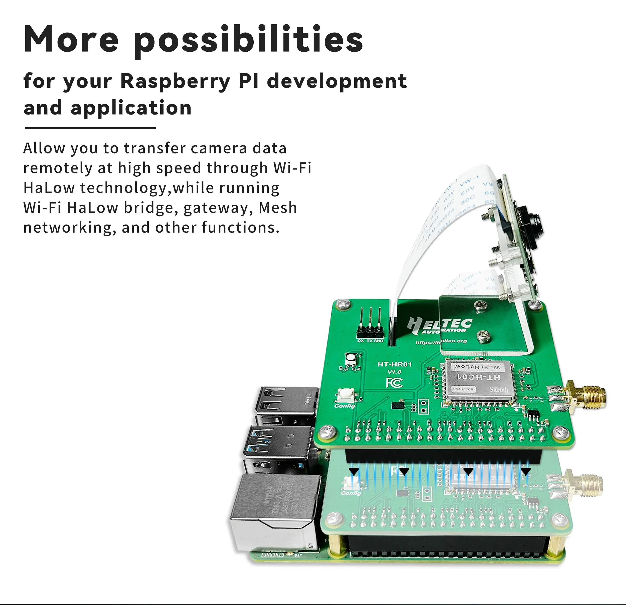 Heltec Pi-CamLow HR01 Wi-Fi Ha - Pi Camera Module recension och pris