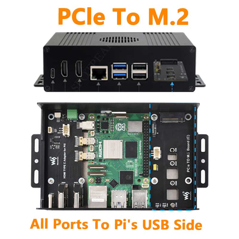 Raspberry Pi 5 Box Case Kit-C  - Raspberry Pi 5 recension och pris
