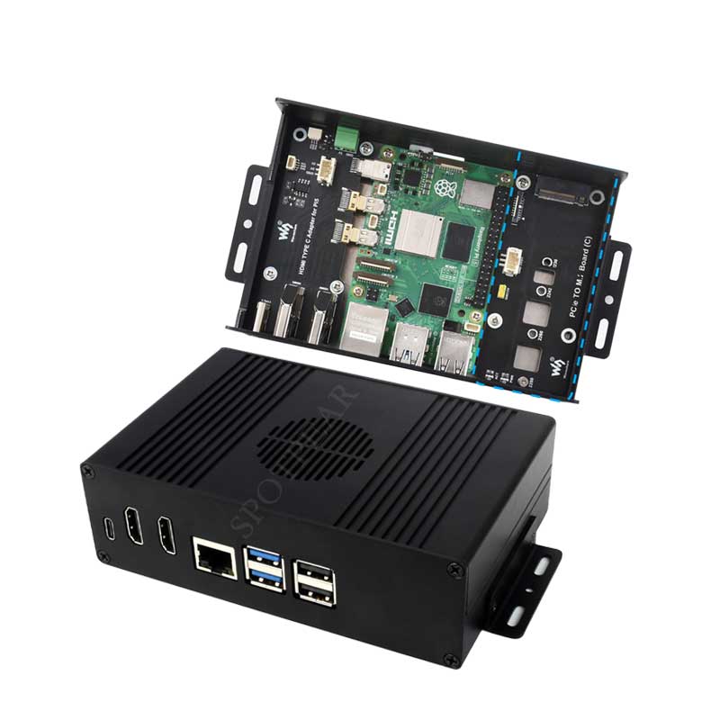 Raspberry Pi 5 Box Case Kit-C  - Raspberry Pi 5 recension och pris