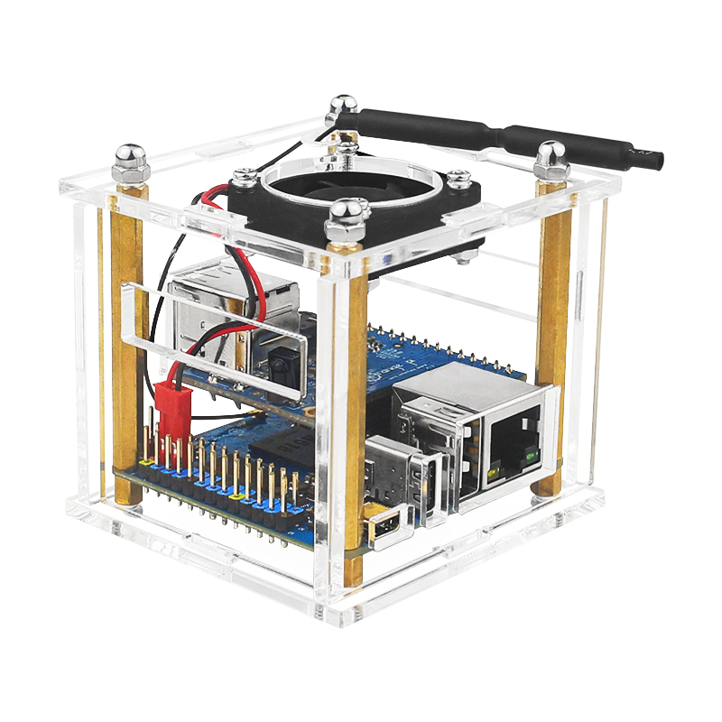 Orange Pi Zero 3 Acrylic Case  - Pi Cooler recension och pris
