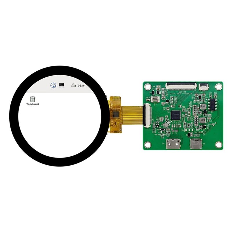DSI TFT LCD Round Display With - Raspberry Pi 5 recension och pris