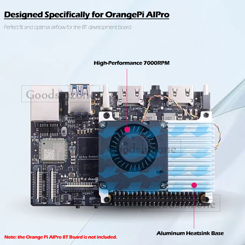 Cooling Fan with Heatsink Base - Pi Cooler recension och pris
