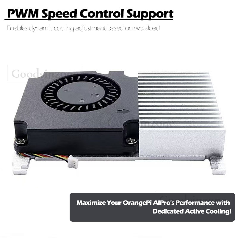 Cooling Fan with Heatsink Base - Pi Cooler recension och pris