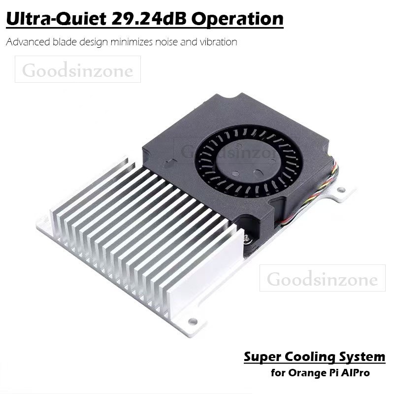 Cooling Fan with Heatsink Base - Pi Cooler recension och pris