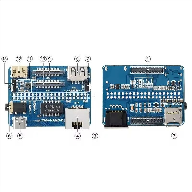 CM4 Size Expansion Board Multi - Raspberry Pi recension och pris