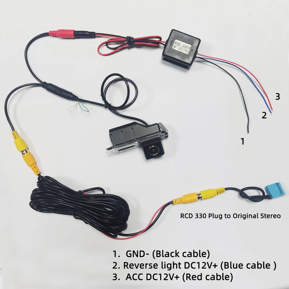 Car Rear View Camera Power Fil - Pi Camera Cable recension och pris