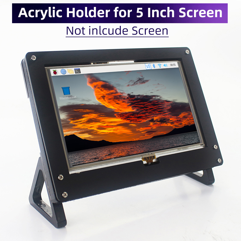 Acrylic Bracket Support Holder - Pi 5 Case recension och pris