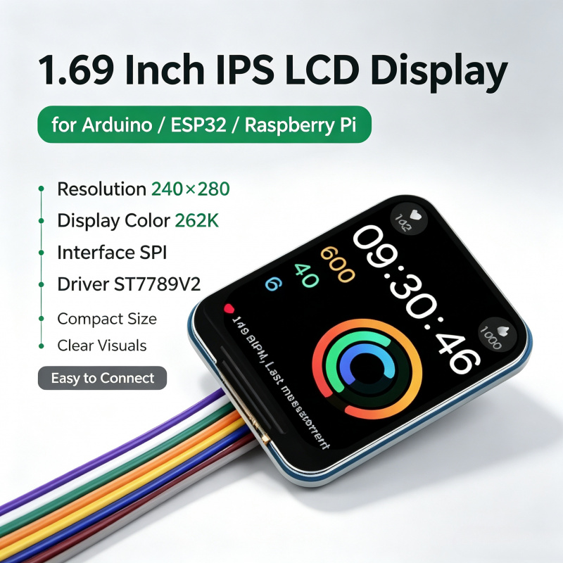 1.69 Inch IPS LCD Module ST778 - Pi Zero recension och pris