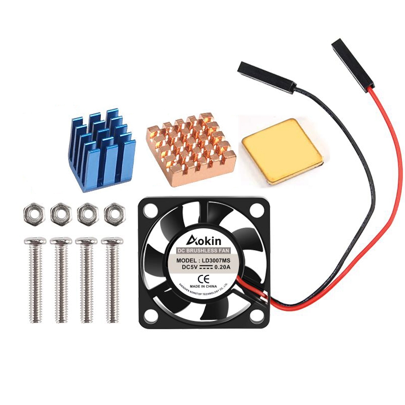 5V / 3.3V Cooling Fan With Scr - Pi Cooler recension och pris