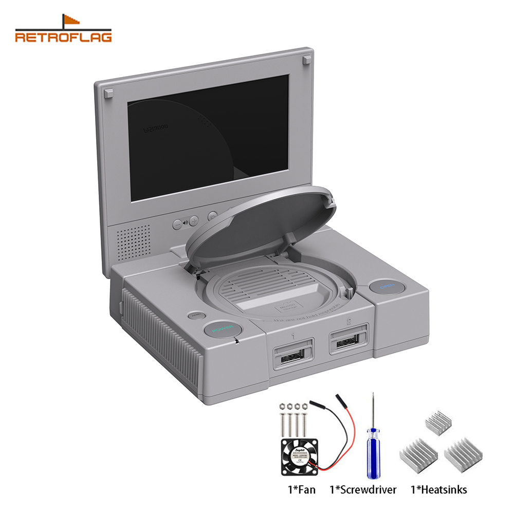 Retroflag PiStation Case with  - Pi 4 Case recension och pris