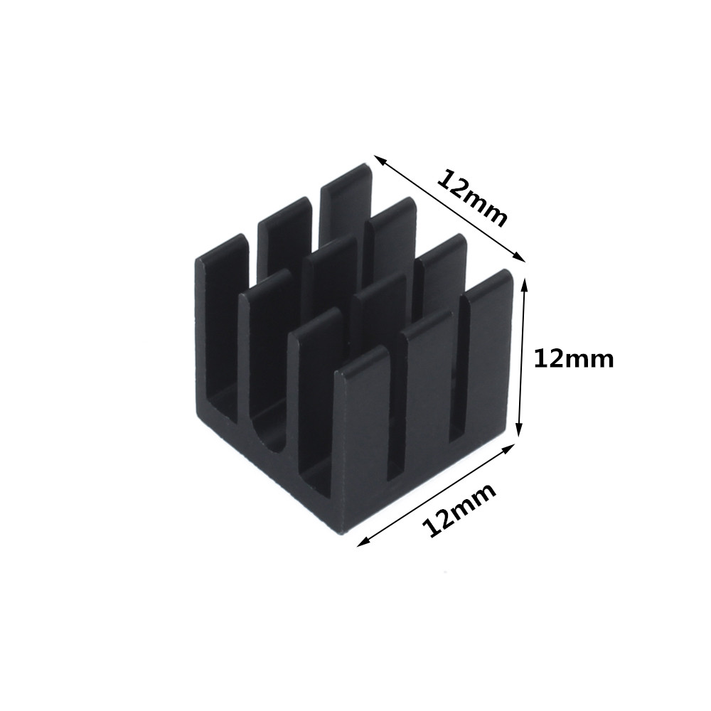 12x12x12mm 50pcs Aluminum Heat - Pi Cooler recension och pris