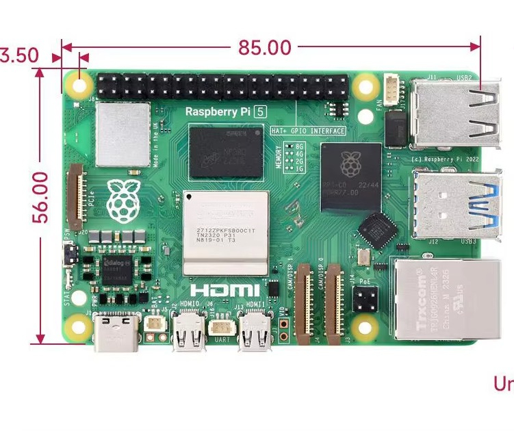 Raspberry Pi 5 Features the Br - Raspberry Pi 5 recension och pris