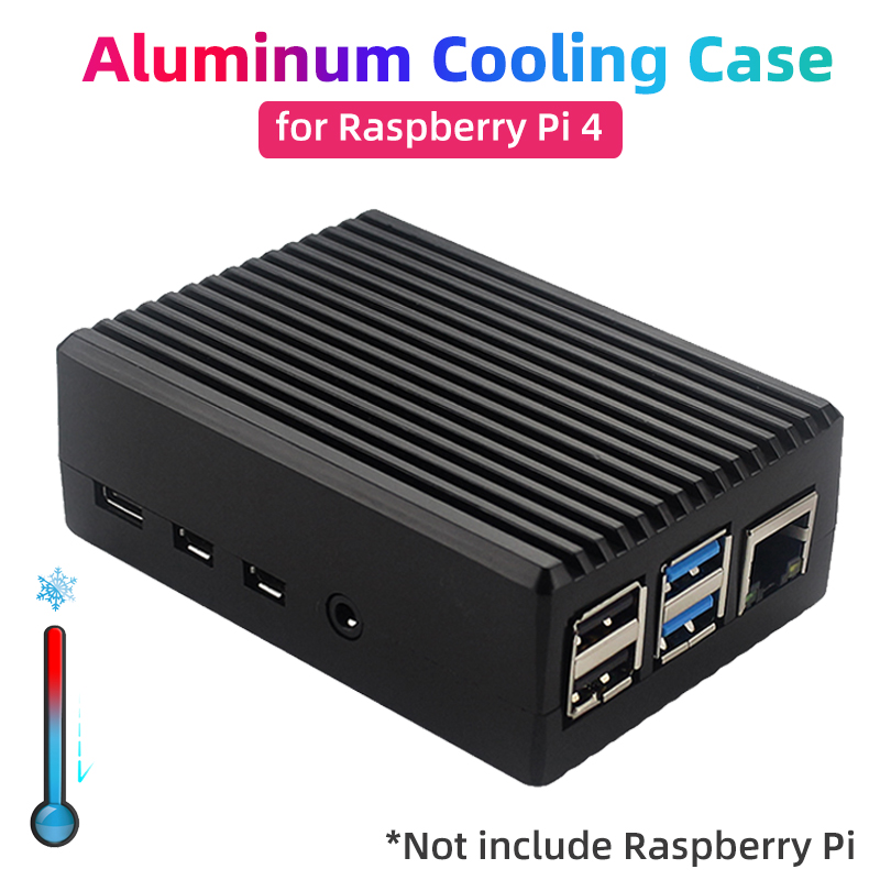 Raspberry Pi 4 Aluminum Alloy  - Pi 4 Case recension och pris