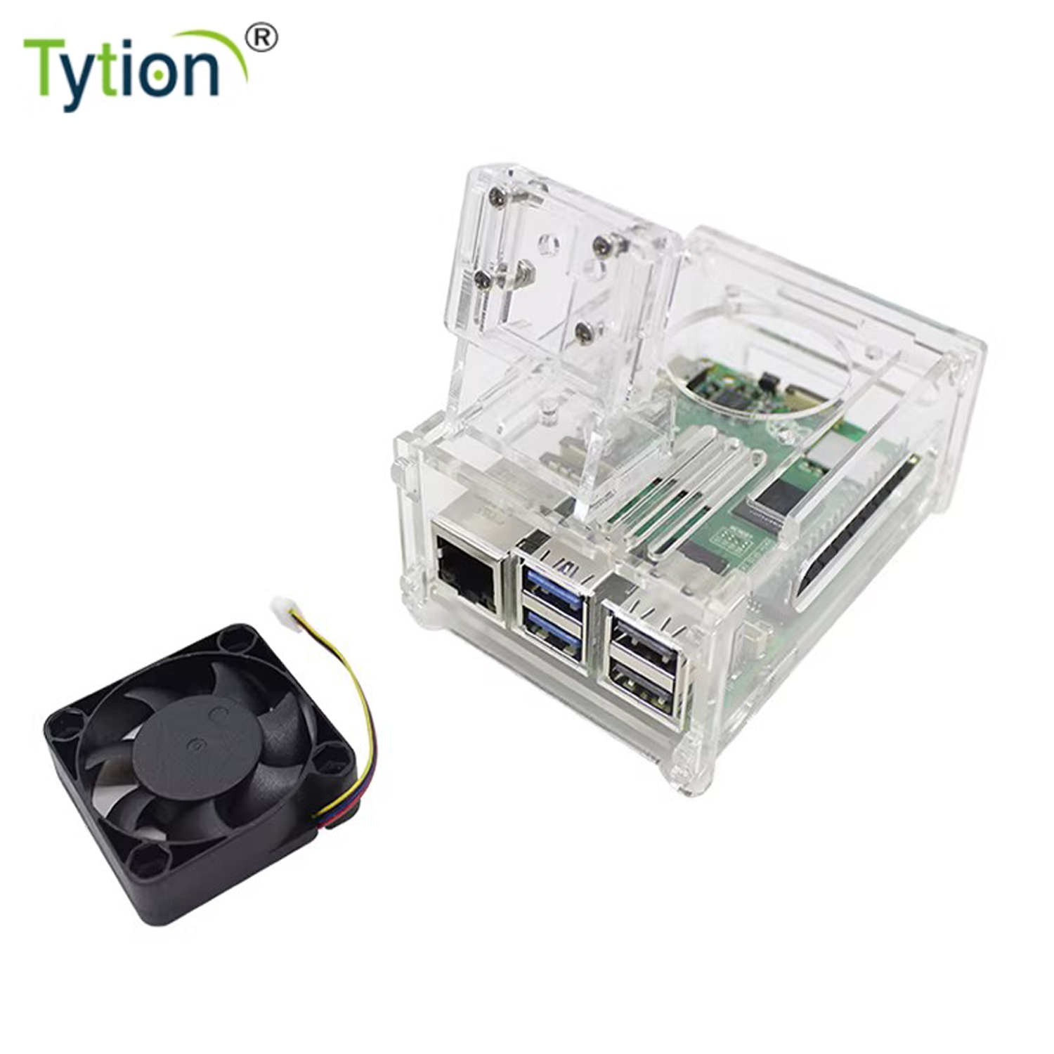 Raspberry Pi 5 Acrylic Case 40 - Pi 5 Case recension och pris