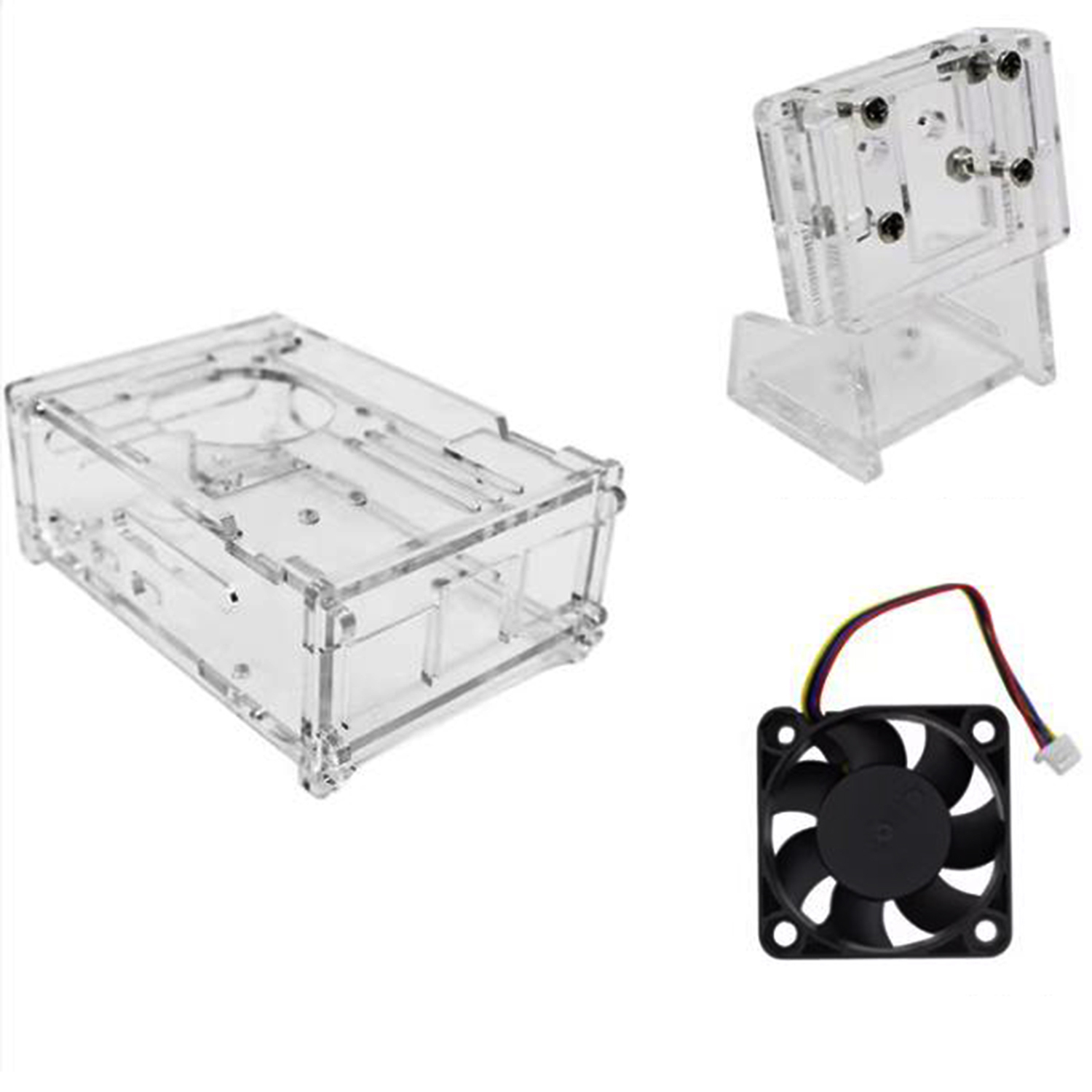 Raspberry Pi 5 Acrylic Case 40 - Pi 5 Case recension och pris