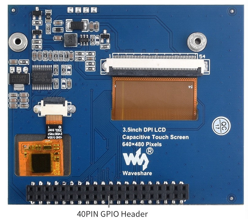 3.5inch Capacitive Touch Scree - Raspberry Pi recension och pris