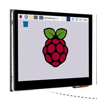 3.5inch Capacitive Touch Scree - Raspberry Pi recension och pris