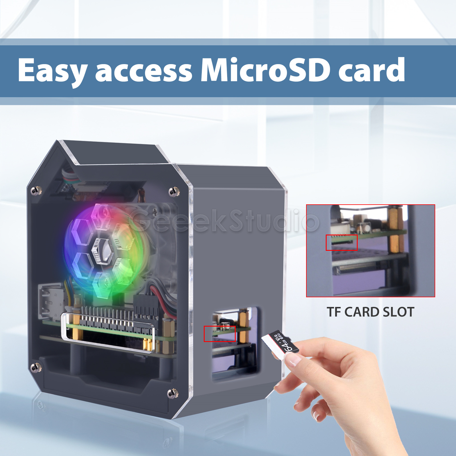 N07 Minitower NVMe NAS Kit For - Pi 5 Case recension och pris