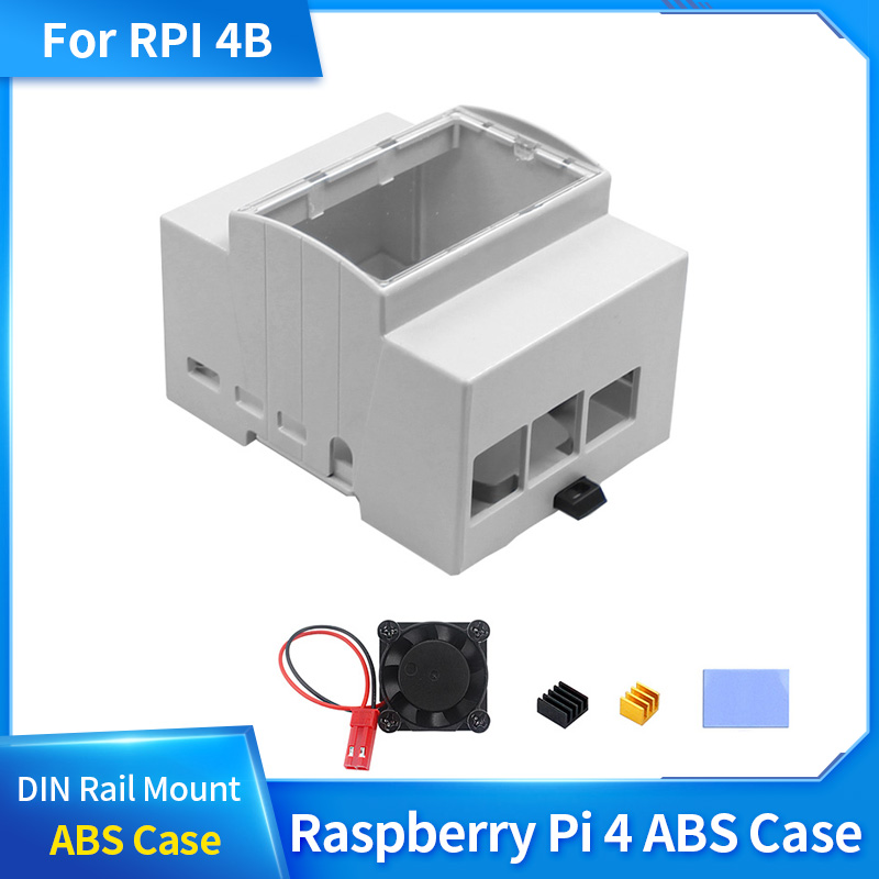 Raspberry Pi 4 ABS Case DIN Ra - Pi 4 Case recension och pris